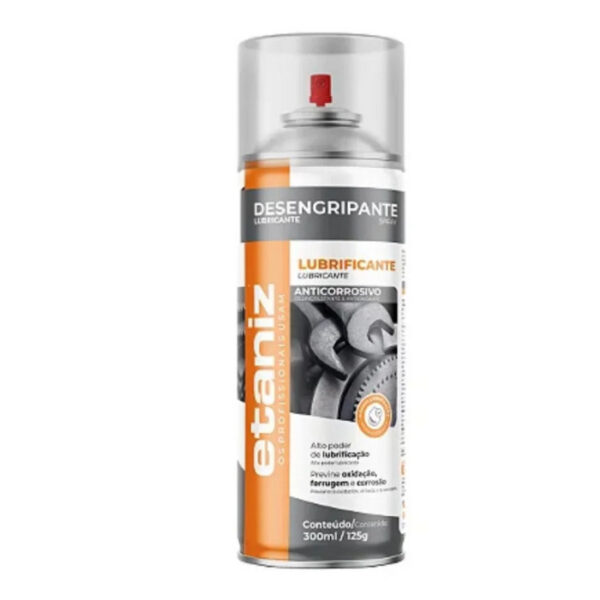 DESENGRIPANTE E ANTICORROSIVO SPRAY - 125G/300ML